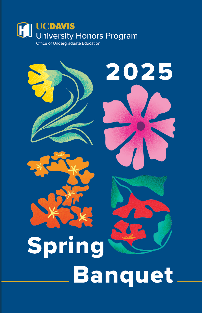 Cover for 2025 Spring Banquet program